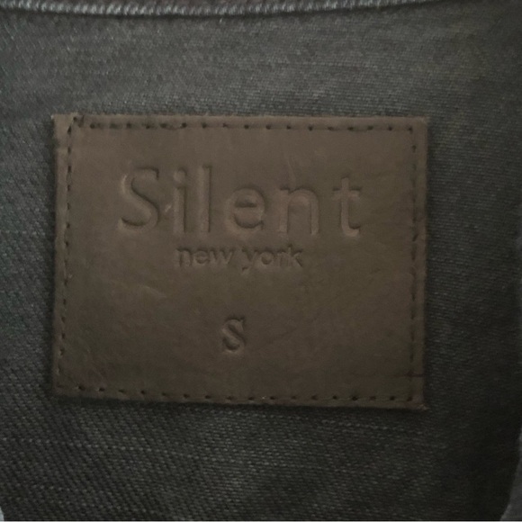 Silent New York Dark Wash Denim Jacket Size Small - Picture 5 of 10
